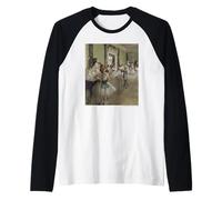 Edgar Degas The Dance Class Maglia con Maniche Raglan