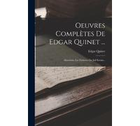Edgar Quinet Oeuvres Complètes De Edgar Quinet ... (Tascabile)