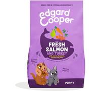Edgard & Cooper 2,5 Kg Edgard & Cooper Salmone Fresco dell'Atlantico e Tacchino per Cuccioli Puppy