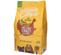 Edgard & Cooper Adult Tacchino E Pollo Biologici Senza Glutine Crocchette per Cani 2,5 Kg