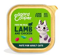 Edgard & Cooper Cat Adult Patè Grain Free 85 gr - Agnello e pollo - Confezione da 16 pezzi - 1° ORDINE? scegli lo sconto BZR5 / BZR20 + 200 punti fedeltà