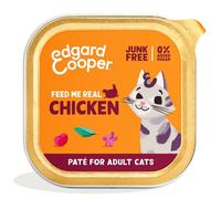 Edgard & Cooper Cat Adult Patè Grain Free 85 gr Pollo - confezione da 16 pezzi - Cibo umido per gatti - 1° ORDINE? scegli lo sconto BZR5 / BZR20 + 200 punti fedeltà