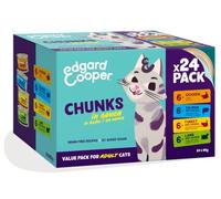Edgard Cooper Cat Adult Assortito Multipack (24x85 Gr) - Edgard Cooper Cat Adult Assortito Multipack (24x85 Gr) - Confezione Da 24x85 Gr
