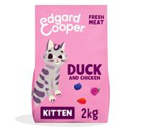 Edgard & Cooper Crocchette Gatti, per gattini, (Anatra/Pollo Fresco, 2kg), crocc
