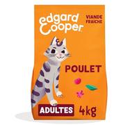 Edgard Cooper - Crocchette per gatti sterilizzate per adulti, 4 kg, carne fresca e proteine di qualità