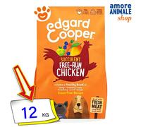 Edgard Cooper Dog Adult al Pollo Cibo Secco Cani 2,5/ 7/ 12 Kg