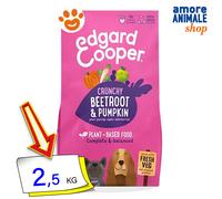 Edgard Cooper Dog Adult Barbabietole e Zucca Cibo Secco Cani 2,5/ 7 Kg