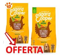 EDGARD&COOPER DOG BIO ADULT ALL BREEDS TACCHINO & POLLO 7 KG.