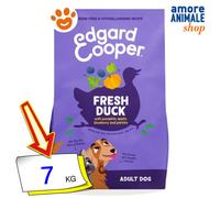 Edgard Cooper Dog Adult con Anatra Fresca Cibo Secco Cani 2,5/7/12 Kg
