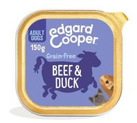 Edgard&cooper dog e adult beef duck 150 g