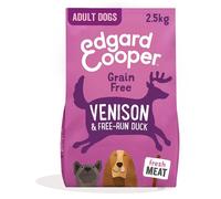 Edgard&cooper dog e adult dry venison duck 2,5 kg