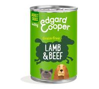 Edgard&cooper dog e adult lamb beef 400 g