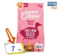 Edgard Cooper Dog Puppy con Anatra e Pollo Cibo Secco Cani 2,5/ 7/ 12 Kg