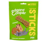 Edgard & Cooper Dolcetti per cani Stick proteico naturale cane adulto senza cereali, confezione da 75 g x 1, agnello e tacchino