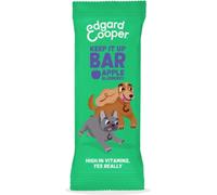 Edgard & Cooper Snack per cani, Keep it Up Barretta (Mela, 1 x 30g bar), Snack senza cereali di origine vegetale, a base di frutta, perfetti per l'allenamento