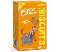 EDGARD&COOPER DOG BRAVO BISCUITS BANANA & BURRO D'ARACHIDI 400 GR.