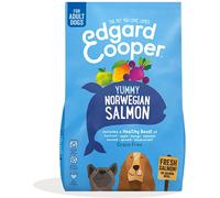 Edgard & Cooper Adult Salmone Norvegese Fresco con Barbabietola, Mela, Mango e Ribes Nero da 12 Kg