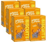 EDGARD COOPER Edgard&Cooper Snack Dog Biscotti Bravo 400G KIT BANANA E BURRO D'ARACHIDI 6X400G