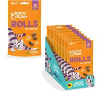 Edgard & Cooper Edgard&Cooper Snack Morbidi per Gatti Rolls al Pollo e Tacchino 45 g