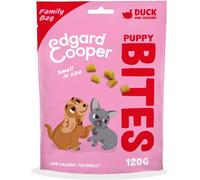 "Edgard Cooper Snack per cuccioli, (Anatra/Pollo, 1 x 120g) piccolo, Bocconcini per cuccioli, Senza cereali, ricco di proteine e carne fresca di qualità, con aminoacidi essenziali