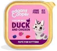 Edgard & Cooper Cat Kitten Patè Grain Free 85 gr: Anatra e pollo