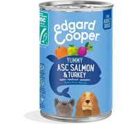 EDGARD COOPER Edgard & Cooper Dog Lattina 400G SALMONE E TACCHINO