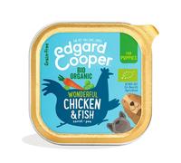 Edgard & Cooper Puppy Grain Free Bio 100gr Pollo e pesce - confezione da 17 pezzi - Cibo umido per cani - 1° ORDINE? scegli lo sconto BZR5 / BZR20 + 200 punti fedeltà