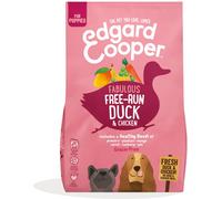 Edgard & Cooper SACCO 12 Kg CROCCHETTA GRANDE L Edgard & Cooper Anatra e Pollo per Cuccioli Puppy