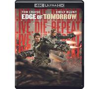 Live Die Repeat: Edge of Tomorrow (4K Ultra HD) (4K UHD Blu-ray) Tom Cruise