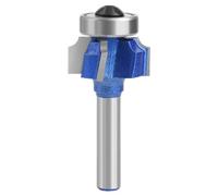 Edge Router - Strumento per la lavorazione del legno | Un regalo pratico e ben congegnato guida professionale al cuscinetto in carburo a 4 denti per bordi arrotondati e armadi