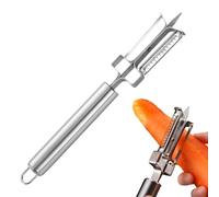 Edge Slicer, Kitchen Prep Cutter, 21.4x3cm Peeler Shredder with Stainless Steel Double Blade System, Processing Tool for Meal Preparation, Cooking Accessories, Vegetable Instrument for Holiday