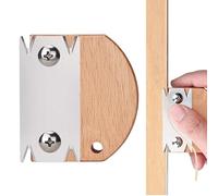 Edge - Strumenti Di Lavorazione Del Legno Manico In Legno, Taglieri Per Bordo Manuale Di Imbrogli Con 1 Lama Di Sostituzione | Wood Canthobel Per Legn In PVC ABS, Aerei A Mano Singola A Pilota