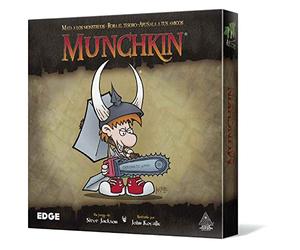 EDGE Studio | Munchkin | Gioco di Carte | Uccidi i mostri, Ruba il tesoro, pugnala i tuoi amici | A partire da 10 anni | Da 3 a 6 Giocatori | 60 Minuti per partita- versione spagnola