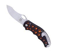 Edge Technology Engineering ete - Skinner pieghevole con gancio, lama da 3,5", G-10, Wegner