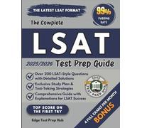 Edge Test Prep Hub The Complete LSAT Test Prep Guide (Tascabile)