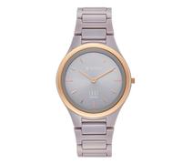 Edge Titan - Orologio da donna con cinturino in ceramica, analogico, al quarzo, Grigio, Classico