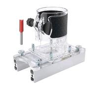 Edge Trimming Machine Base - Trimming Machine Slotted Edge Bracket | Non-Slip Router Bracket - for Hollowing Carving Grooving Engraving Woodworking Home Garage Workshop Crafts Industry