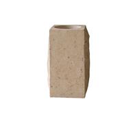 Edge Vase Large Limestone