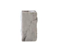 Edge Vase Large White Carrara