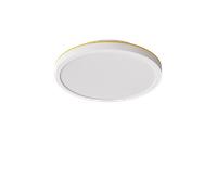 Edgeform Plafon 20 Lampada da Soffitto Bianco/Ottone