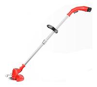 Edger Weed Wacker Home Garden Edger Trimmer prato esterno portatile retrattile tosaerba 450 W motore 12 V/2000 batteria 3000 mAh (colore: rosso-12 V/2000 mAh Dimensioni: batteria 2) (rosso 12 V/2000