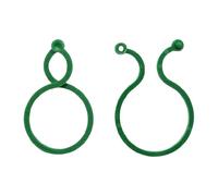 Edgiyuo 50/100/200Pcs Plant Support Clips Reusable Gourd Buckle Clips Multifunctional Plant Holder Trellis Clips(50Pcs)
