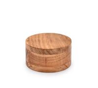 EDHAS Sale e pepe - Coperchio girevole a 2 scomparti con magnete per mantenere asciutti condimenti da cucina (12,06 cm x 12,06 cm x 6,35 cm)