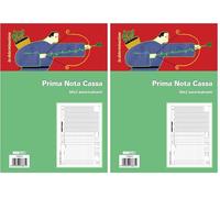 EDI PRO - E5366A - Blocco prima nota cassa 50x2 autoricalcante f.to 22x29,7 (Confezione da 2)
