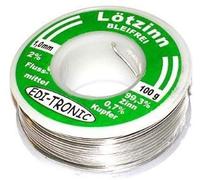 EDI-TRONIC stagno per saldatura senza piombo, diametro 1mm, 100g