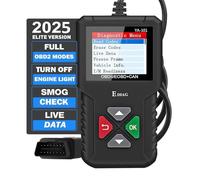 EDIAG OBD2 Scanner YA-101 Auto Code Reader per Check Engine Light, O2 Sensor e EVAP Test, on-Board Monitor Test Mode 6, Smog Check, OBD2 Diagnostic Scan Tool per OBD2