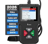 EDIAG OBD2 Scanner YA-101 Auto Code Reader per Check Engine Light, O2 Sensor e EVAP Test, on-Board Monitor Test Mode 6, Smog Check, OBD2 Diagnostic Scan Tool per OBD2