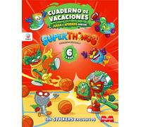 Ediba Europa EO Cuaderno de Vacaciones juega y aprende Superthings Legends para