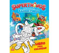 Ediba Europa EO Libro para colorear Superthings Kazoom Power Battle (Tascabile)