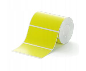 EDIBAZZAR | Etichette gialle 75 x 40 mm 690 pezzi per stampante NIIMBOT K3W